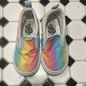 Vans Kids Multicolor Slip-On Sneakers